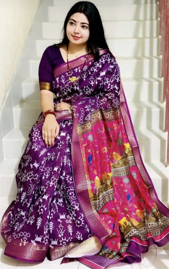 Kaftan Silk Sharee ছবি 2