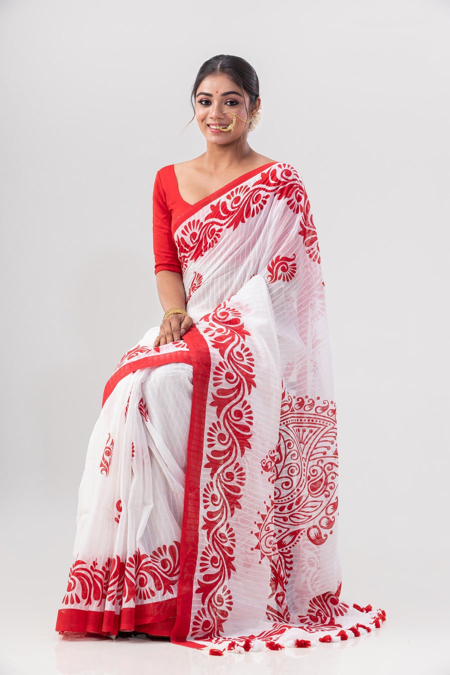 Premium Resom Silk Sharee (With Blouse Piece) ছবি 6