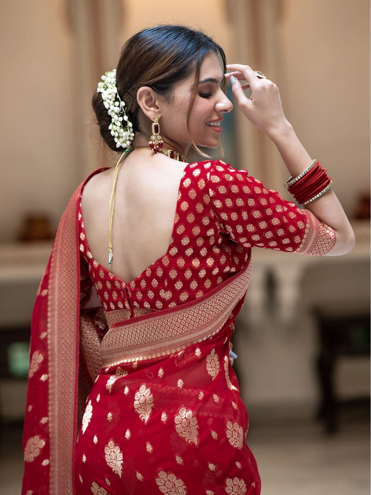 Dhupiyan Sharee with Blouse Piece ছবি 5