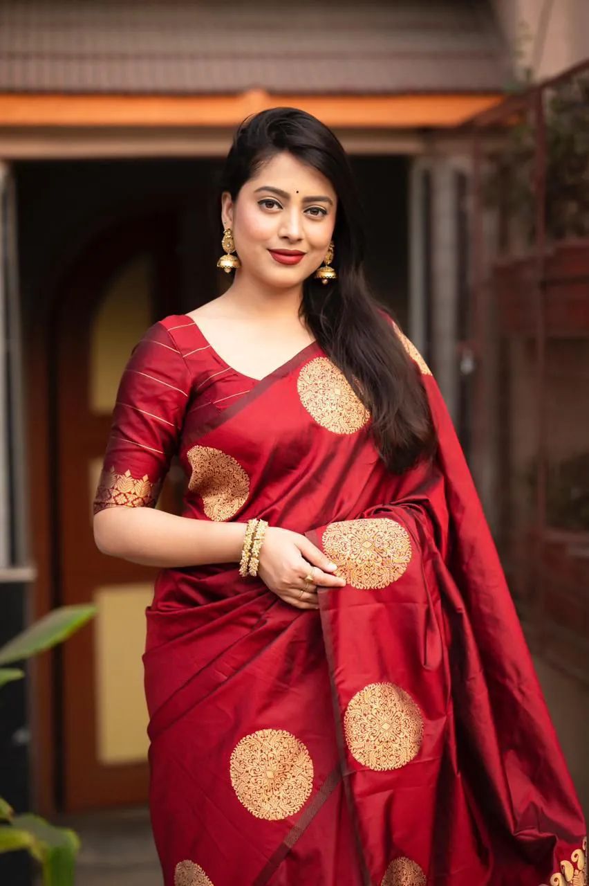 Silk Sharee with Blouse Piece