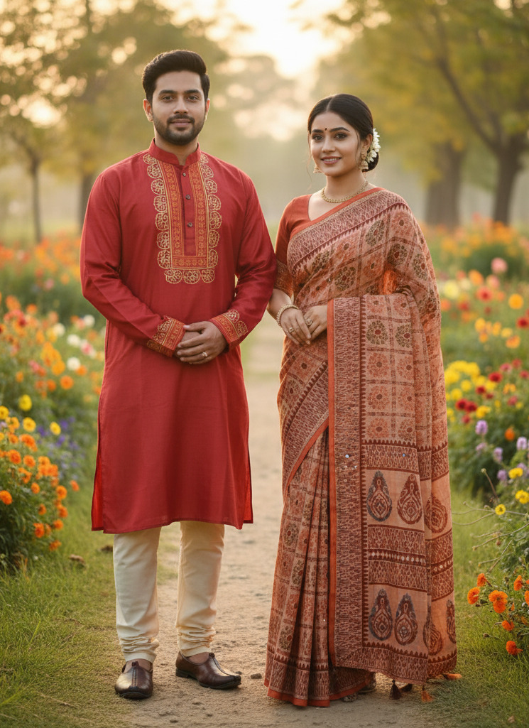 Couple Sharee ছবি 7