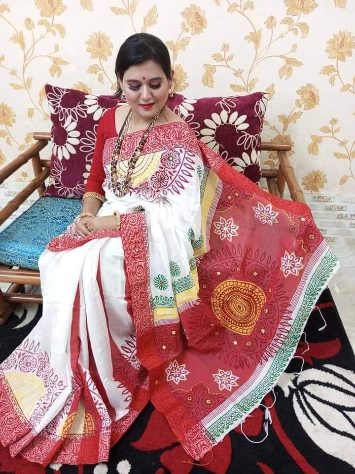 ধুপিয়ান সিল্ক শাড়ি ছবি 6
