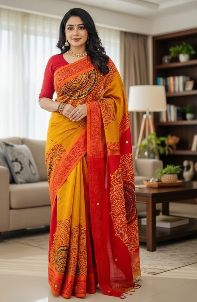 Premium Dhupiyan Silk Sharee ছবি 12