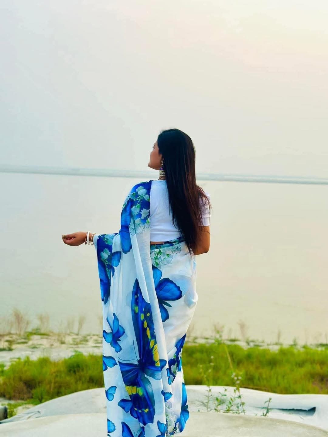 Chanderi silk sharee