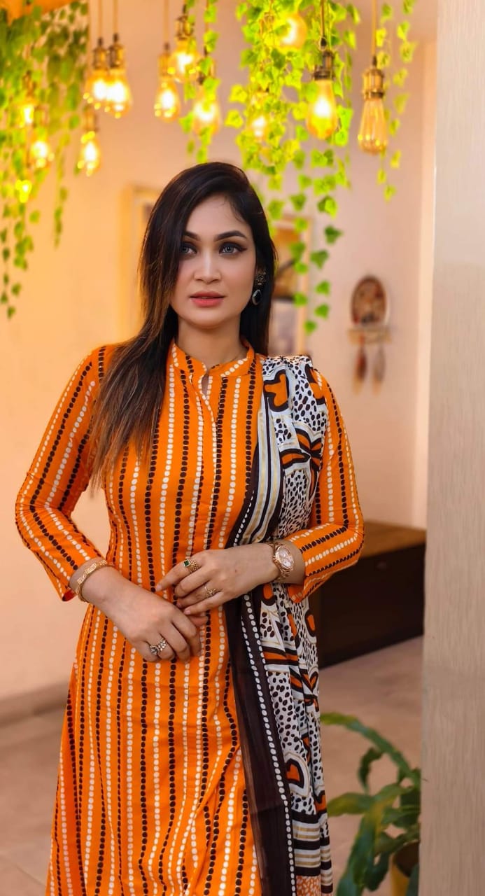 লিলেন থ্রি পিস ছবি 6
