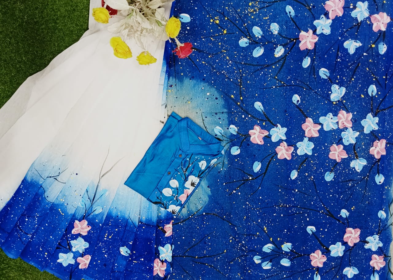 Exclusive Design Hand Print Couple Dress For Sweet Couple ছবি 6