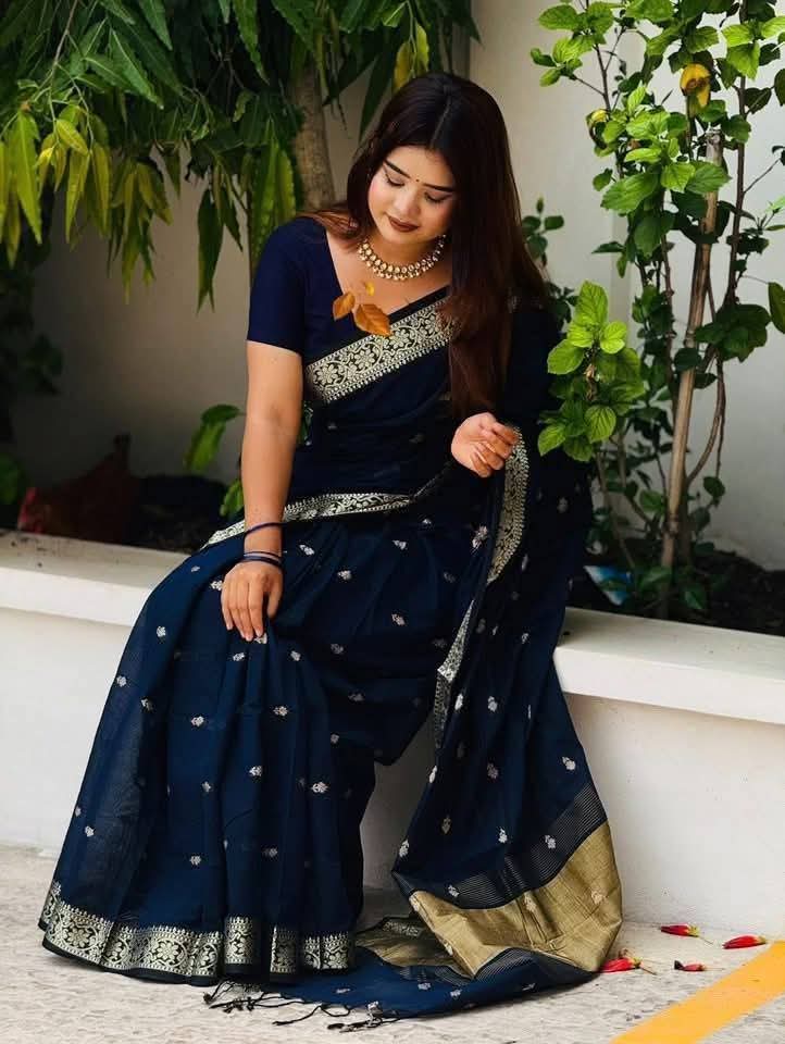 Premium Sharee with Blouse Piece ছবি 15