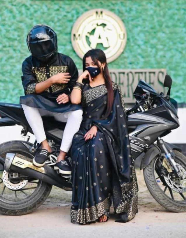 Sharee Panjabi Couple Dress ছবি 6