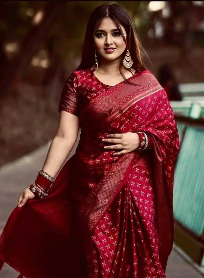 Japani Silk Sharee with Blouse Piece ছবি 9