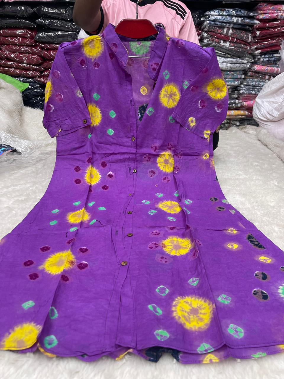 Batik Kurti 1 pcs