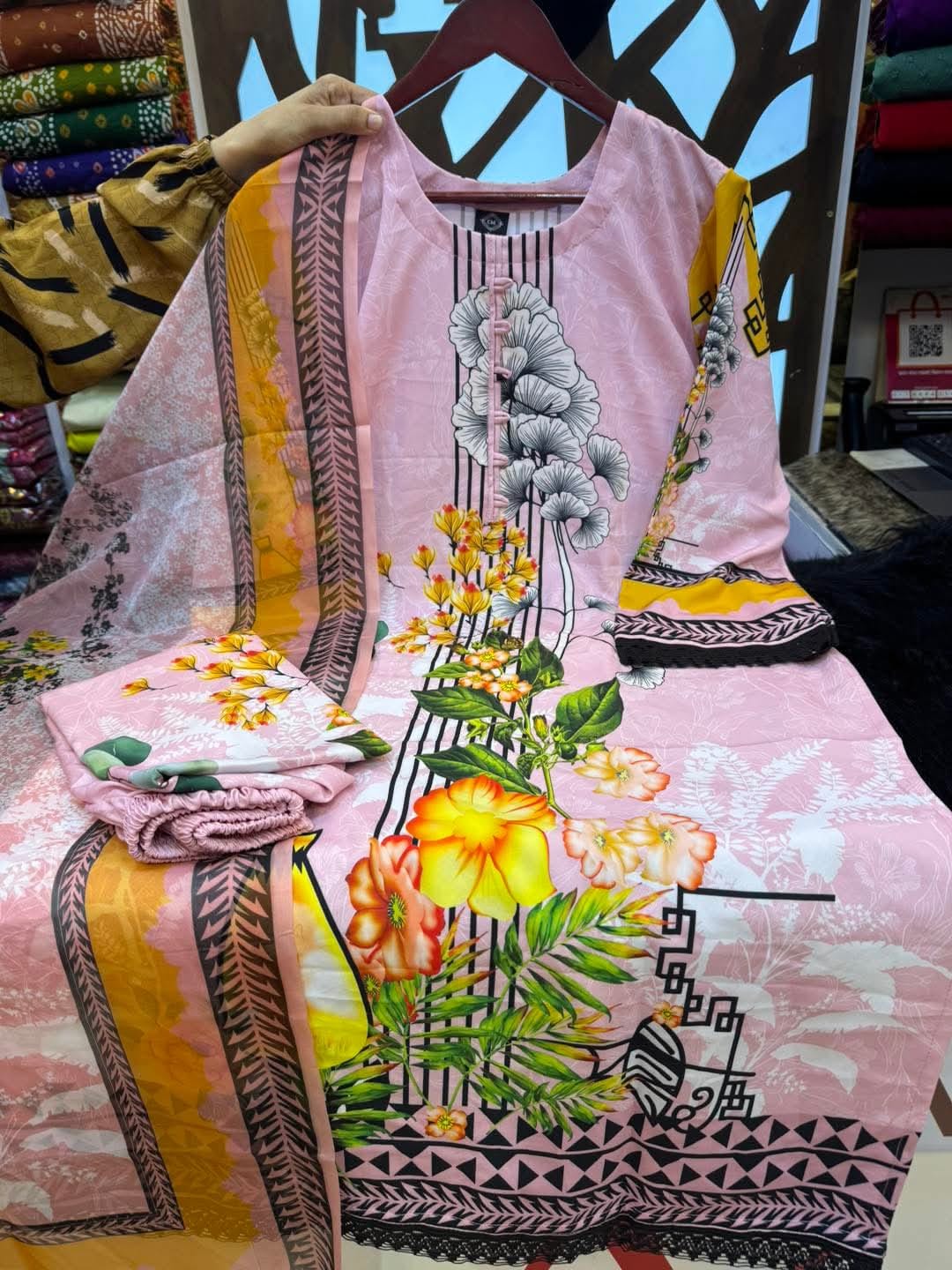 Digital Print Three Piece