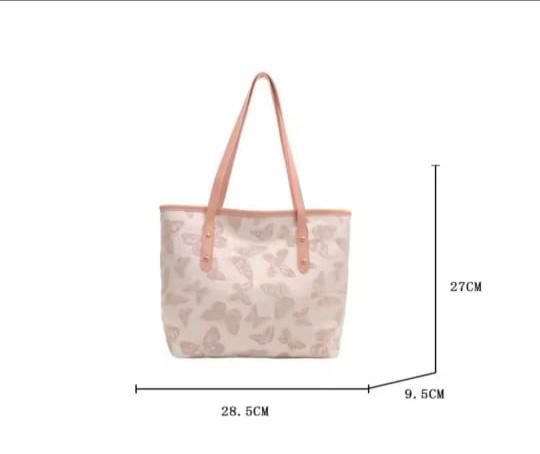 New butterfly tote bag