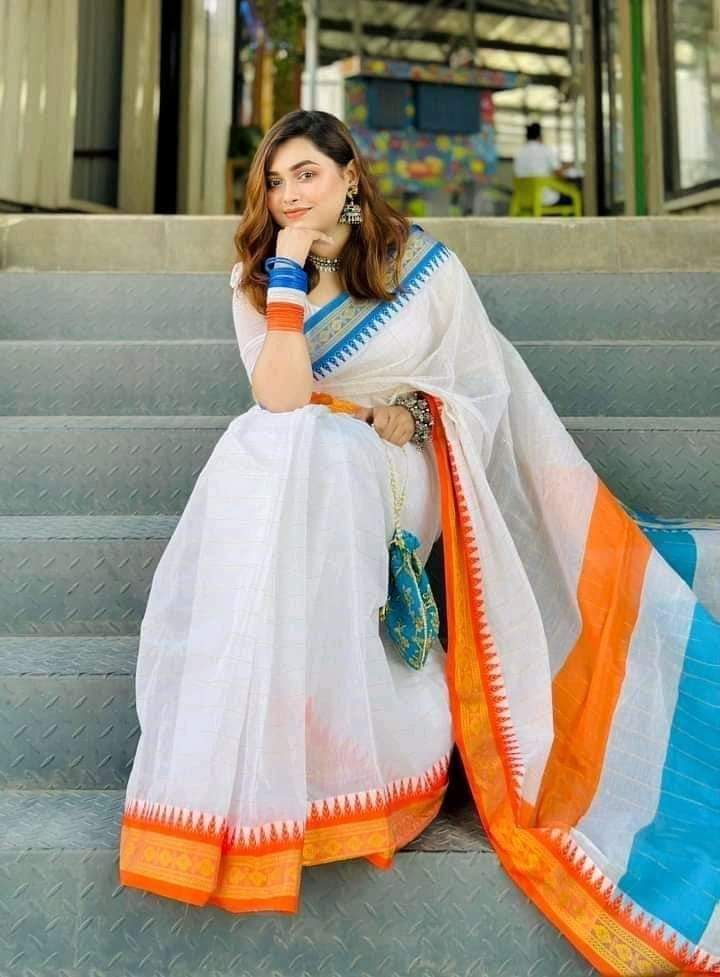 Premium Sharee with Blouse Piece ছবি 9