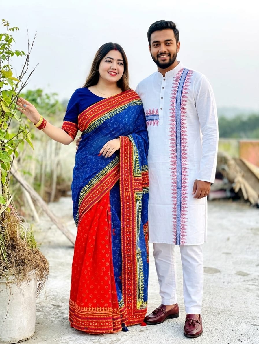 Boisakhi Sharee Panjabi Collection ছবি 2