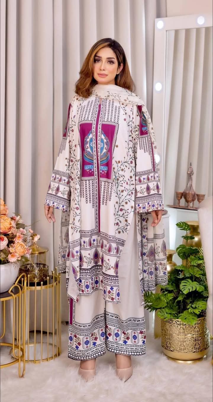 Digital Print Three Piece ছবি 3