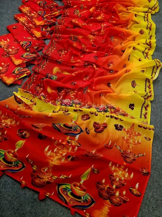 Chanderi silk sharee ছবি 2