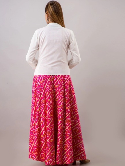 Gown Koti Two Piece