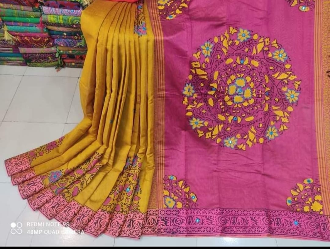 এমব্রয়ডাড়ী ধুপিয়ানসিল্ক শাড়ী ছবি 16