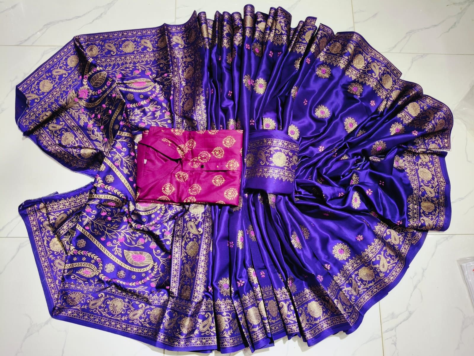 Sharee Panjabi Couple with Blouse Piece ছবি 7