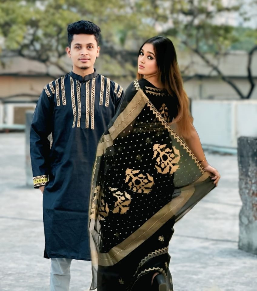 Sharee Panjabi Couple Set ছবি 9