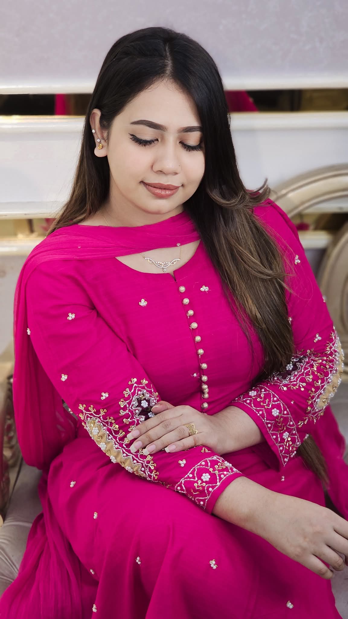 Embroidery Three Piece