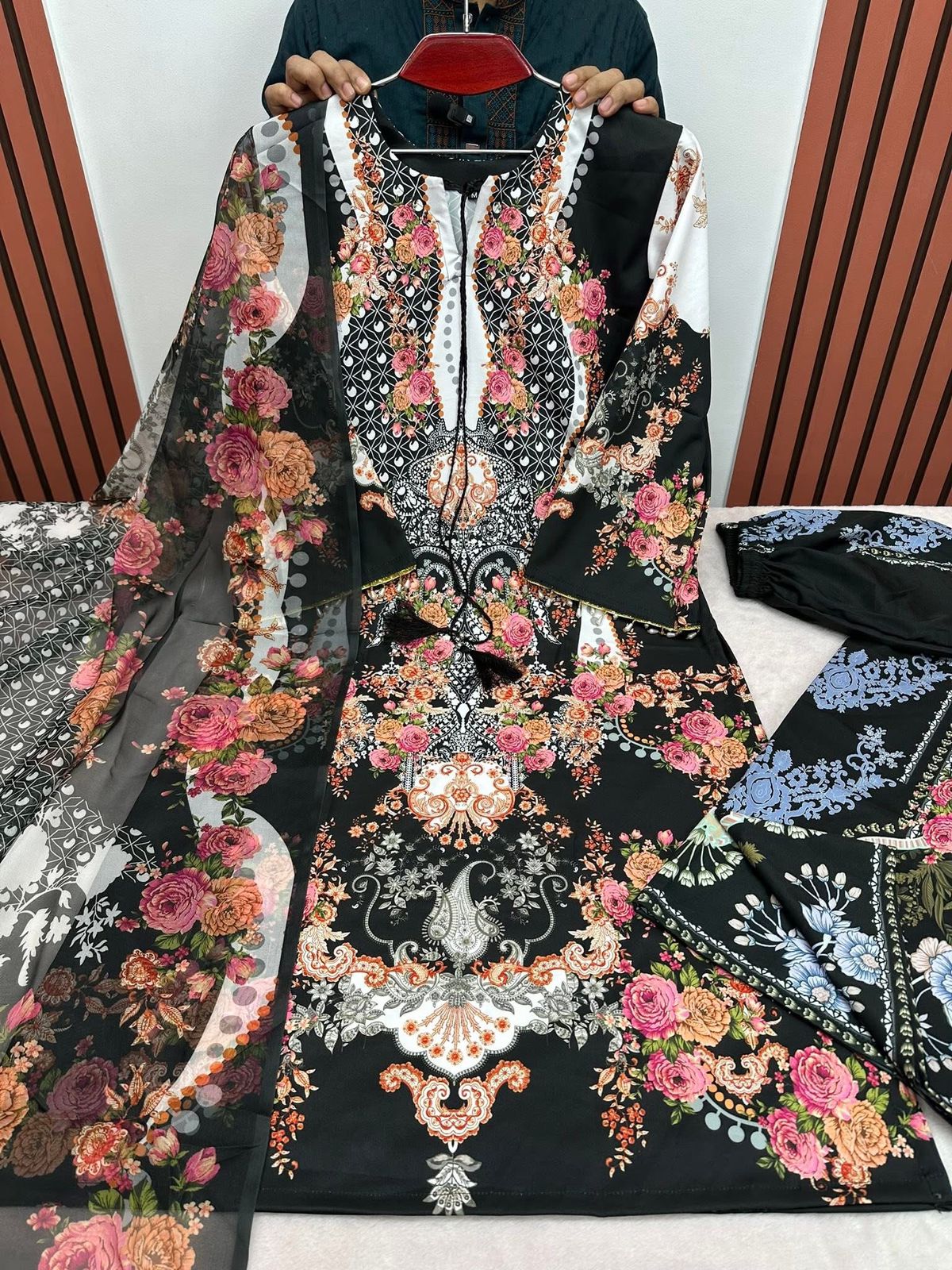 Digital Print Three Piece