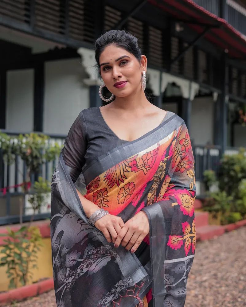 Chanduri Silk Sharee