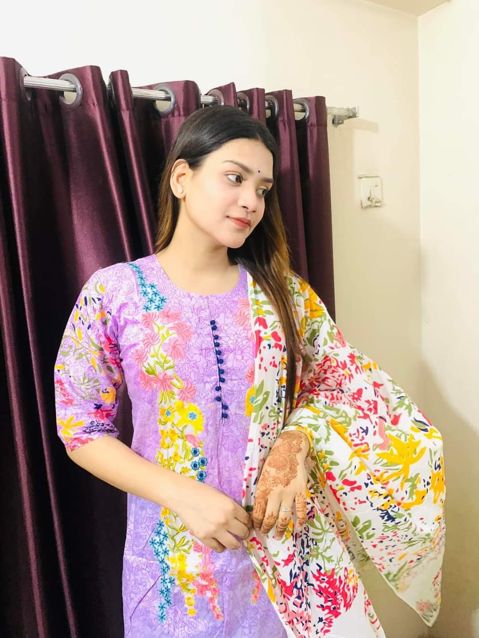 কটন থ্রি পিস ছবি 2