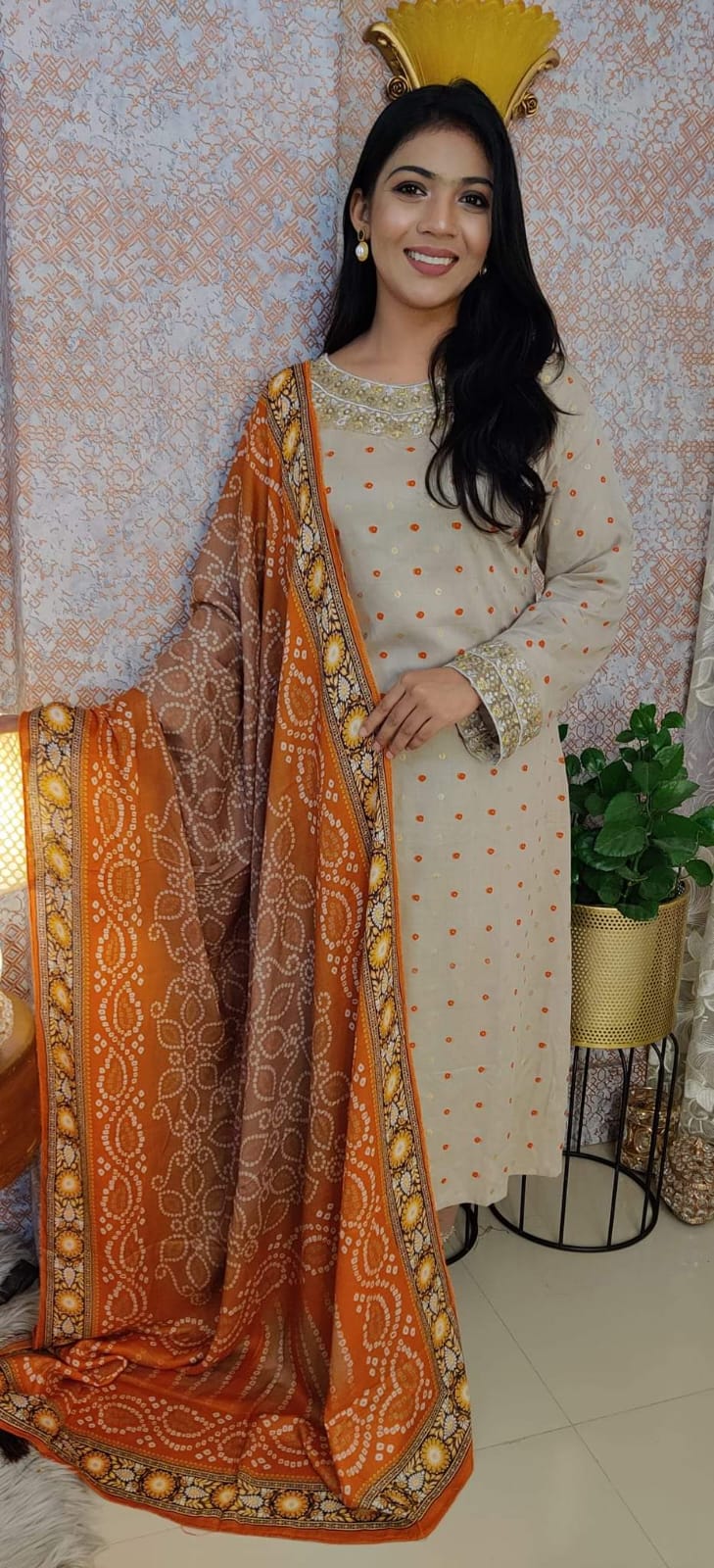 Kamij lilan emborder kaj + skin pint ছবি 4