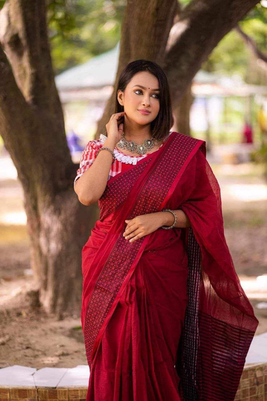 Premium Sharee with Blouse Piece ছবি 2