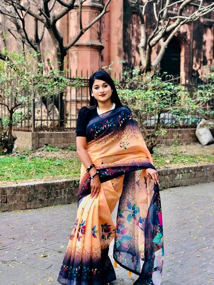 Chanderi silk sharee ছবি 2