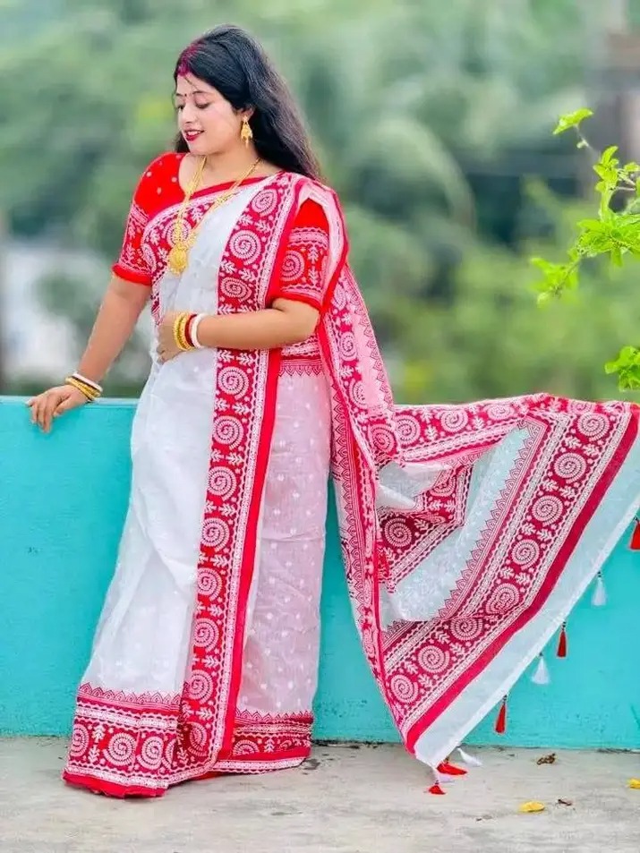 Boishakhi Sharee Collection (With Blouse Piece ছবি 9