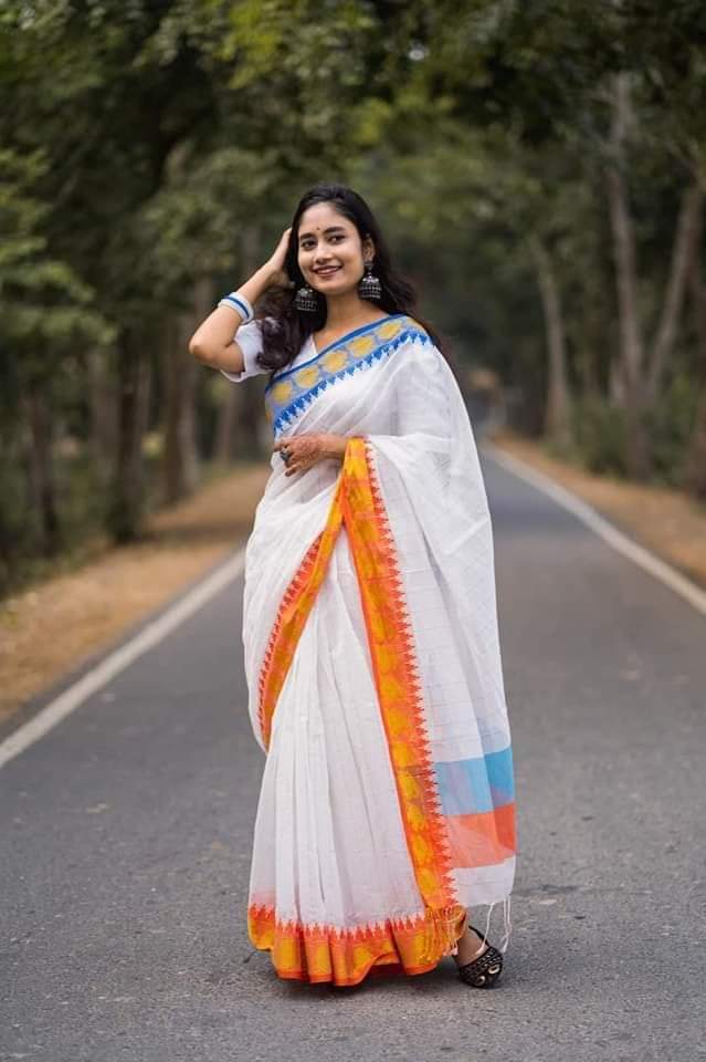 Premium Sharee with Blouse Piece ছবি 8