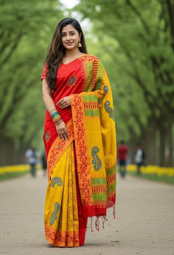 Premium Dhupiyan Silk Sharee ছবি 2