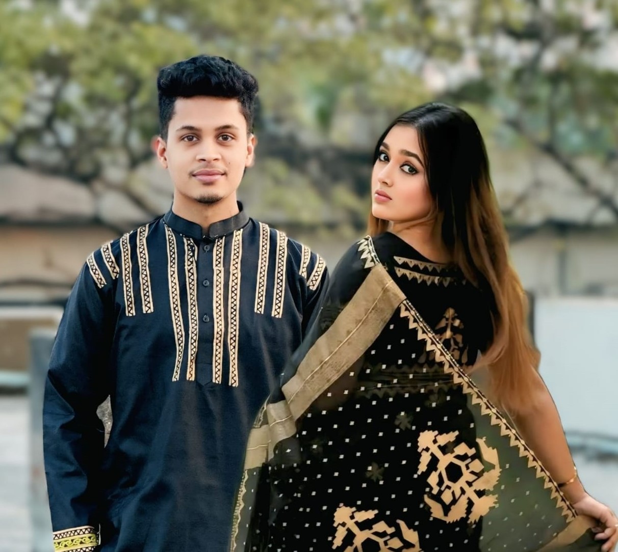 Sharee Panjabi Couple Set ছবি 2