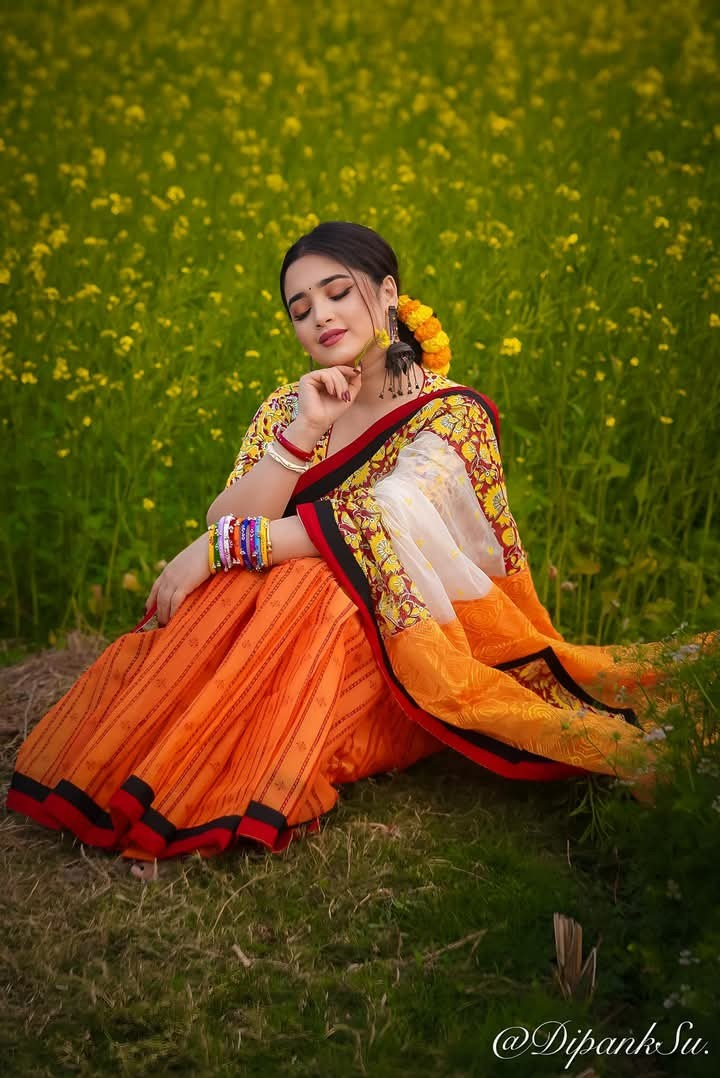 Digital Print Sharee with Blouse ছবি 6