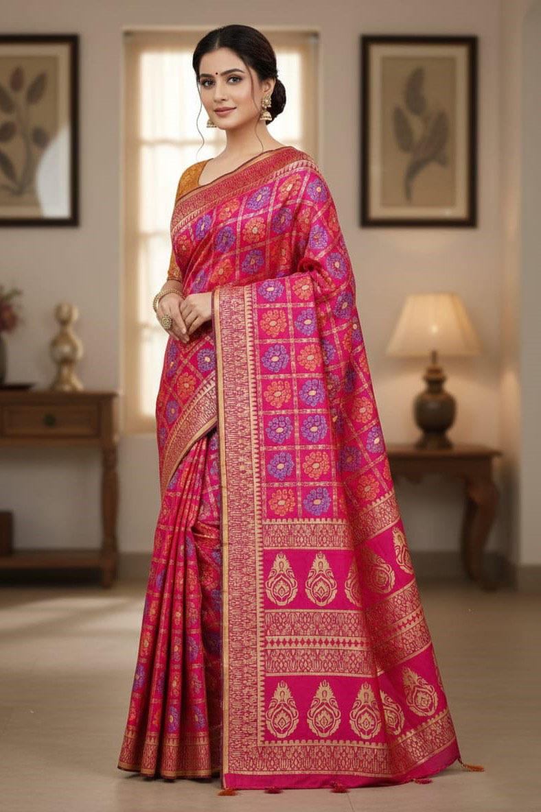 Kaftan Silk Sharee ছবি 8