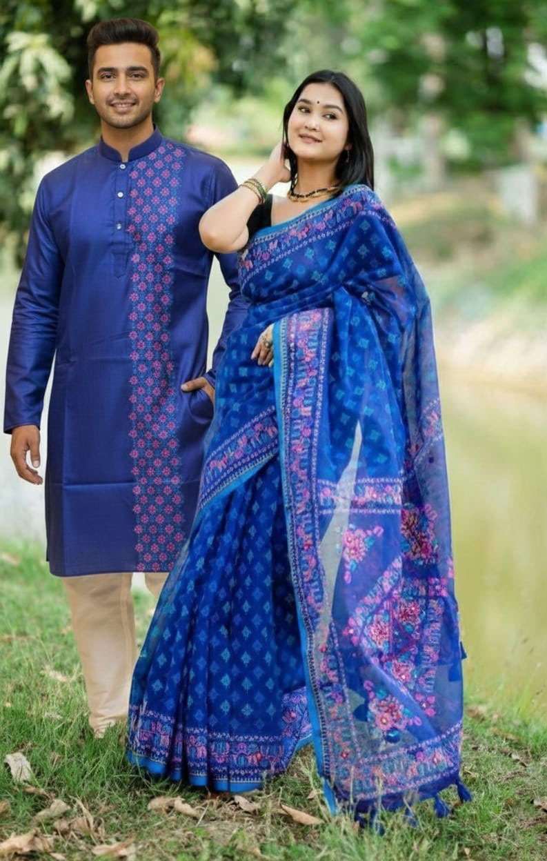 Couple Sharee ছবি 9