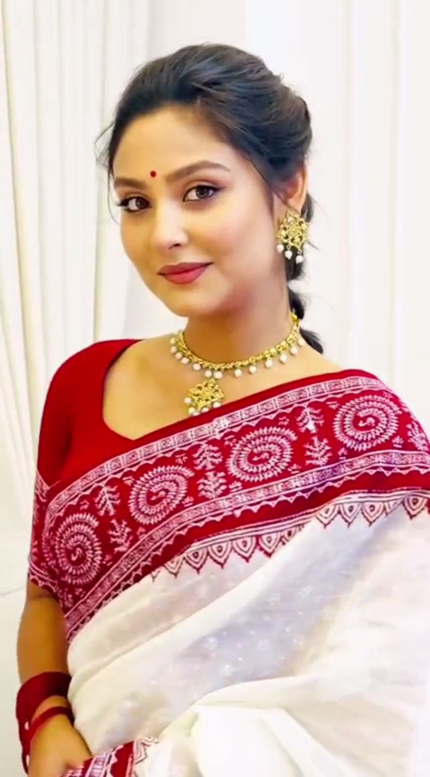 Skin Print Half Silk Sharee with Blouse Piece ছবি 6