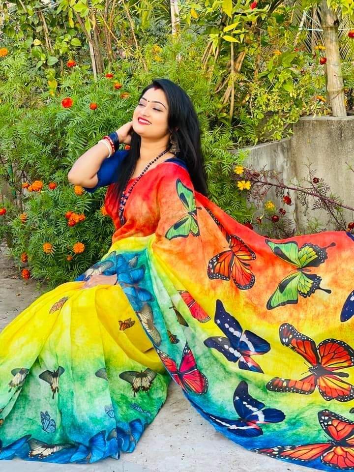 চান্দুরি সিল্ক শাড়ি