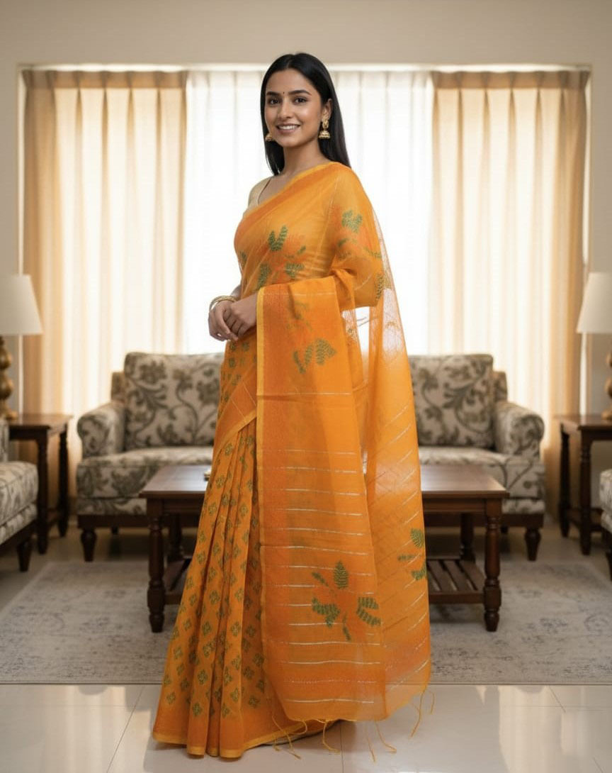 Half Silk Sharee