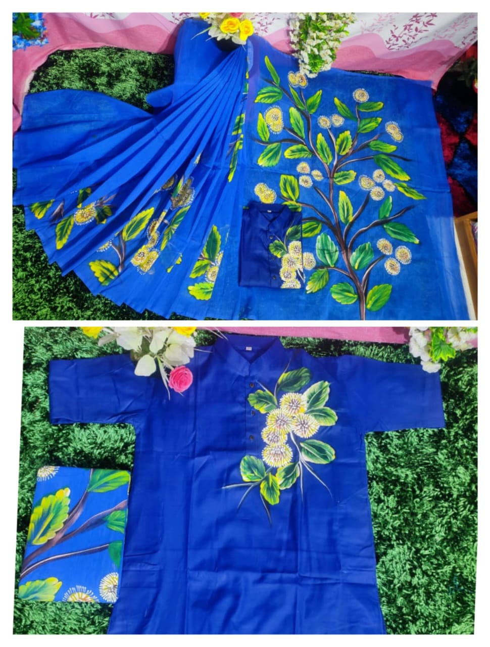 Exclusive Design Hand Print Couple Dress For Sweet Couple ছবি 19