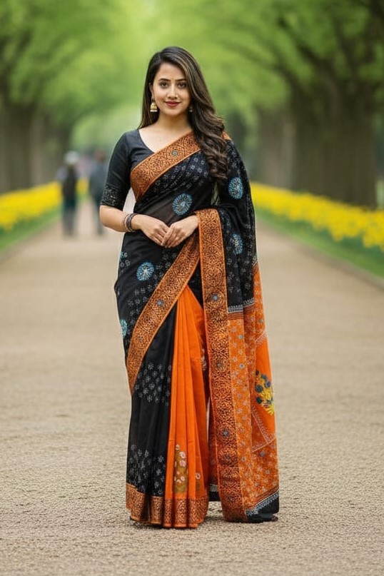 Premium Dhupiyan Silk Sharee ছবি 6