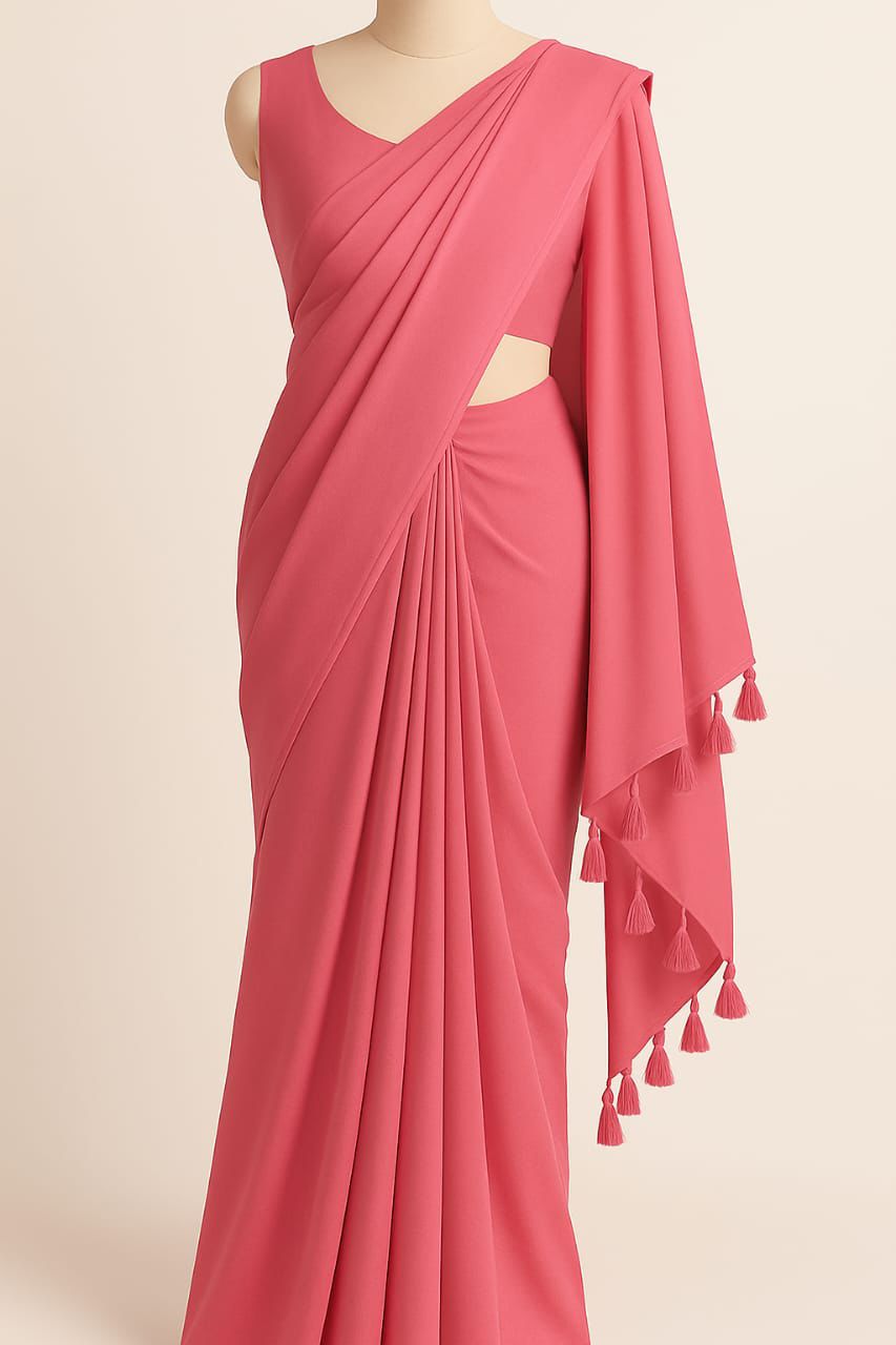 Elegant Weightless Georgette Saree ছবি 2
