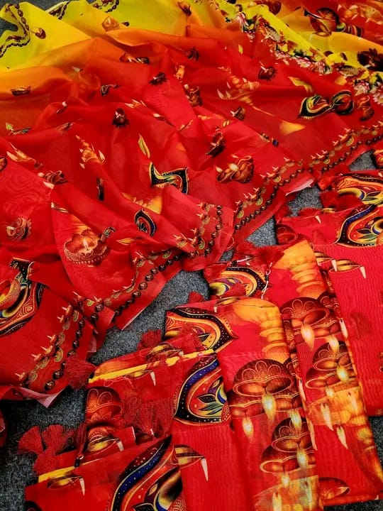 Chanderi silk sharee