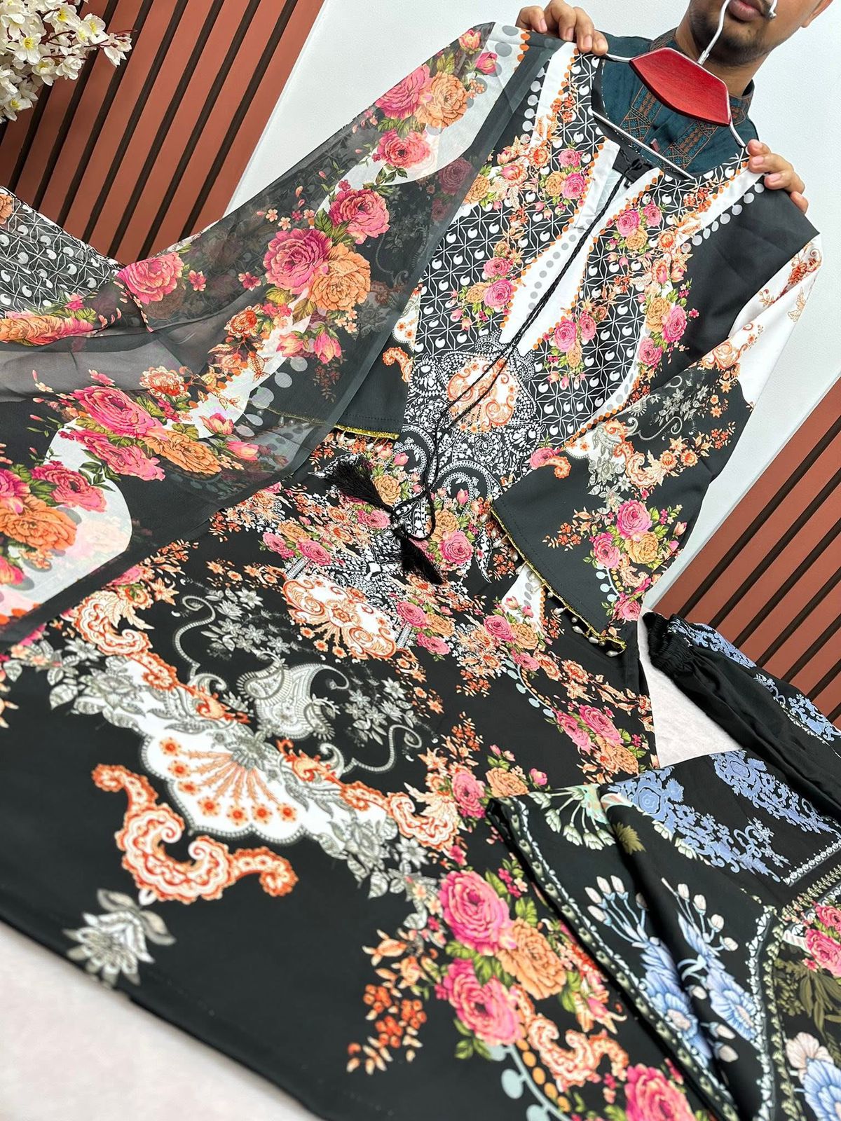 Digital Print Three Piece
