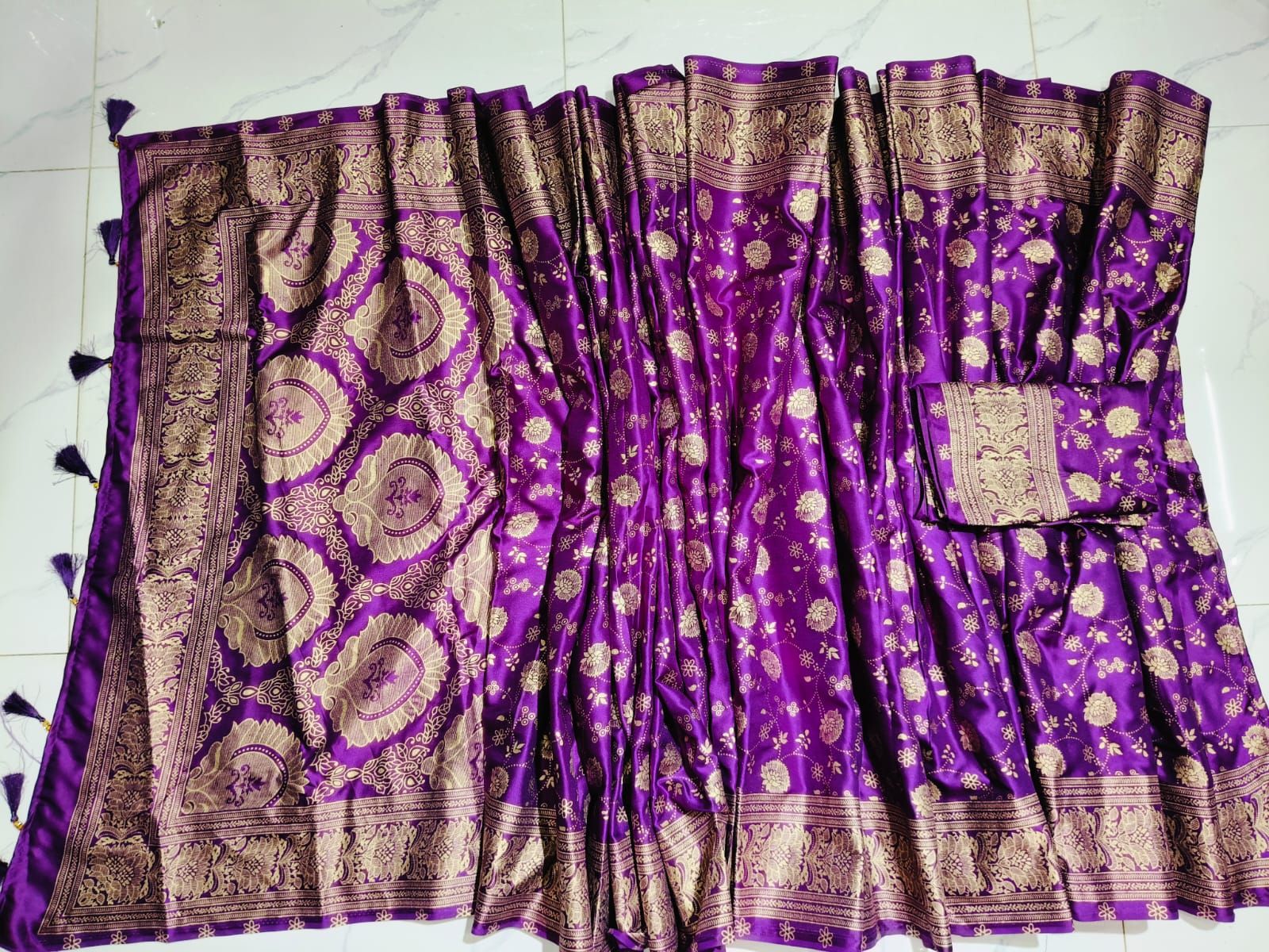Sharee Panjabi Couple with Blouse Piece ছবি 4