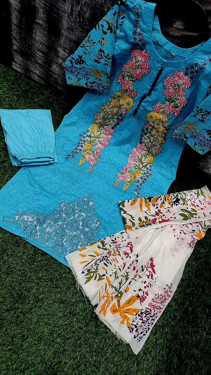 Cotton Three Piece ছবি 6