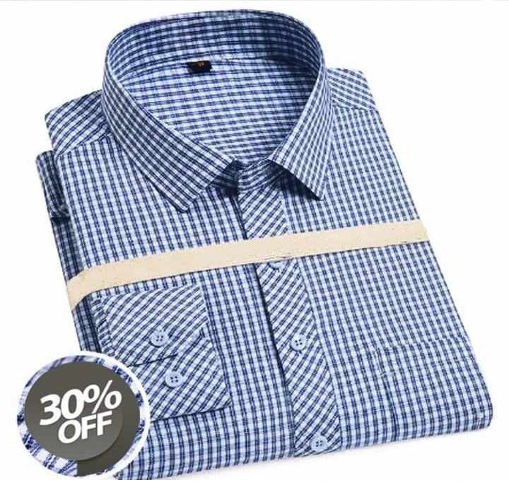 Exclusive Premium Qualityful full sleeve Cotton offichial Formal juri Check Shirt for Man's ছবি 6