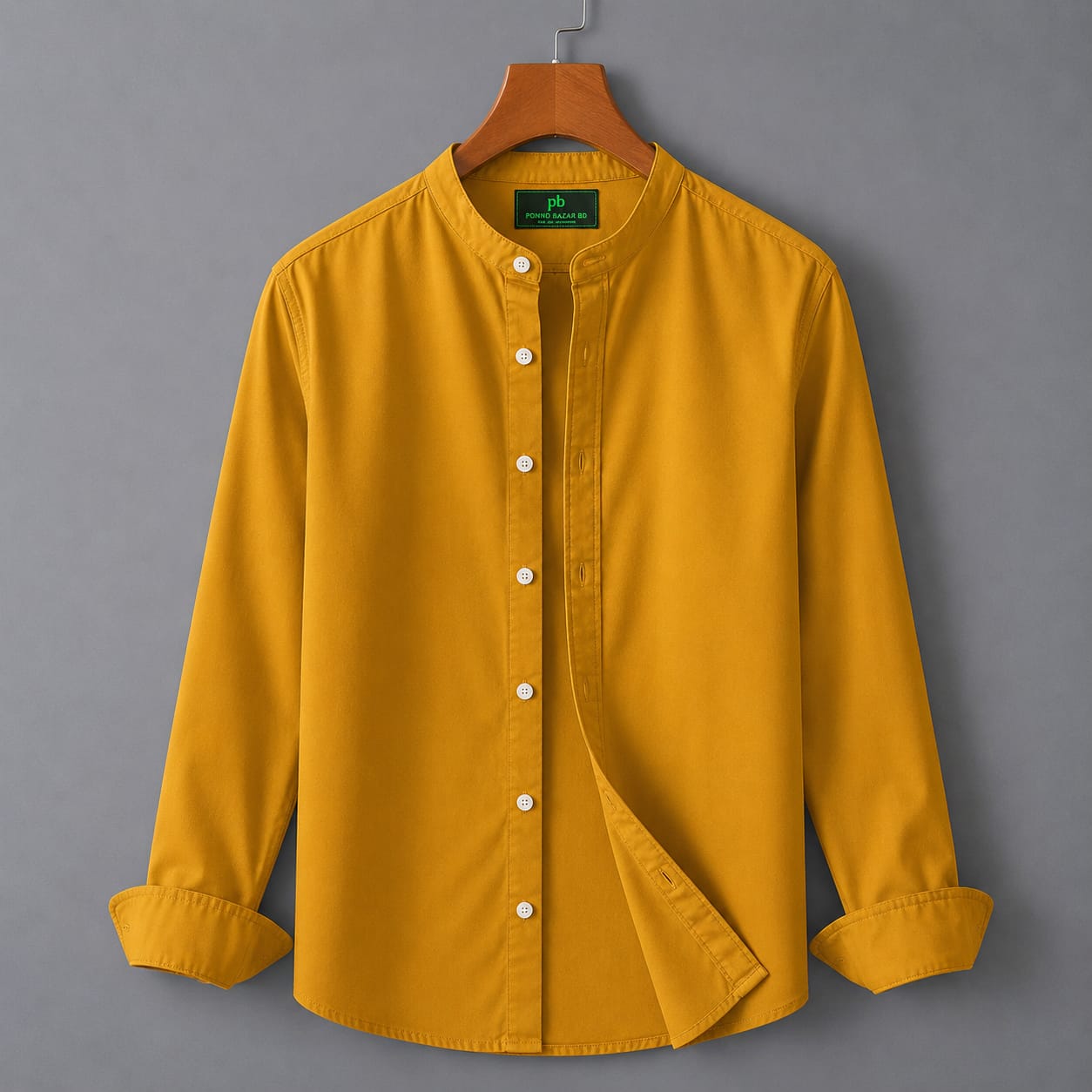 Premium Oxford Cotton Solid Shirt ছবি 9